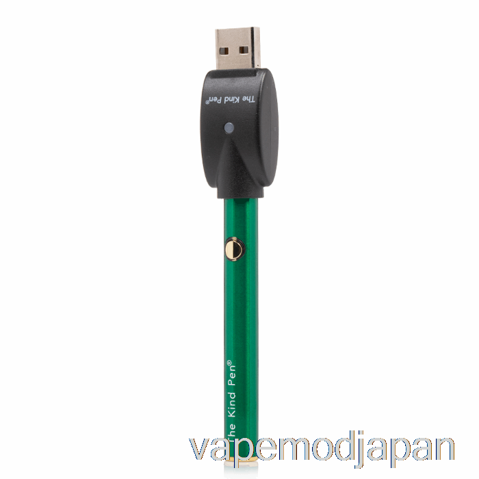 VAPE MOD ザ カインド ペン VV 510 スレッド バッテリー グリーン ゴールド